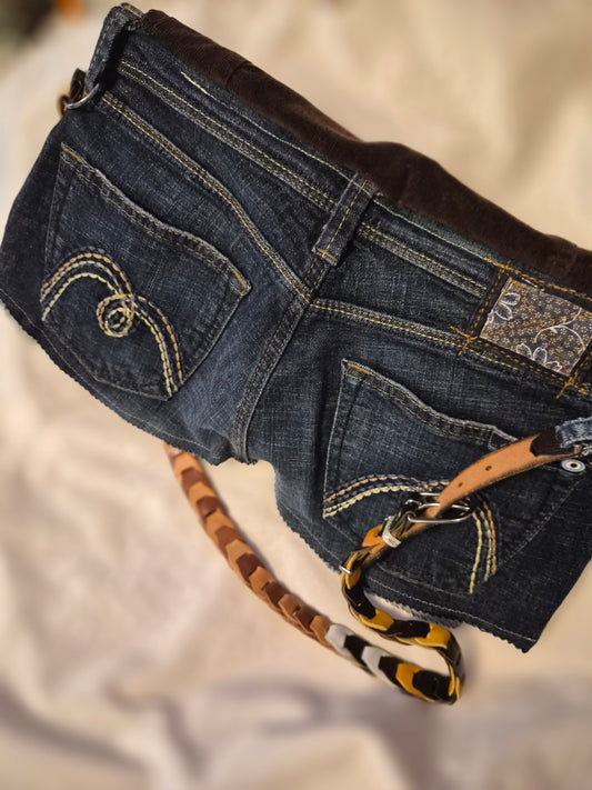 Bolso de mezclilla y pana Good Jeans
